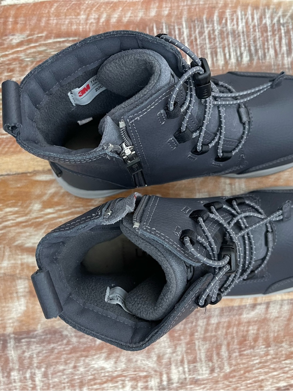 UGG Men’s Black Lace-Up Ankle Boots